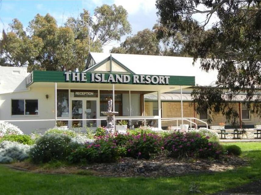 Island Motel Кингскот Экстерьер фото